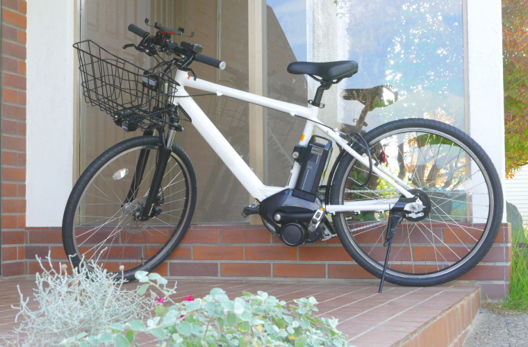 電動アシスト自転車の写真