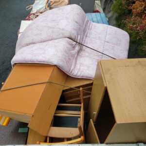 防府市で断捨離の為、家具の処分