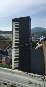 柳井市で音楽キーボードの処分、回収ご依頼