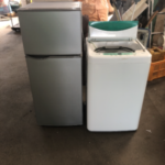 山口県岩国市で単身用冷蔵庫と洗濯機を回収