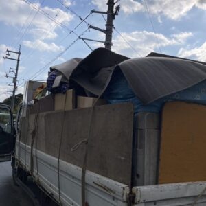 山口県周南市で引越しに伴う一軒家の残置物回収