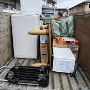 山口県下松市で老人ホーム入居の為、粗大ゴミ処分