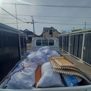 下関市でトタン屋根や電動工具など不用品回収
