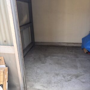 柳井市で物置倉庫の中の不用品回収