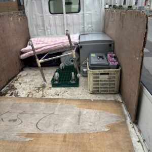 柳井市で留学生のお引っ越し時に少量の粗大ゴミ回収