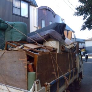 山陽小野田市で戸建て建て替えの際に残置物処分