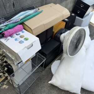 山口市で引越し当日に急遽、不用品処分のご依頼