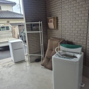 宇部市で学生のお引越し時に残置物処分