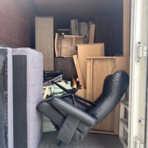宇部市で断捨離の際にでた不用品の回収をしました!