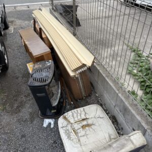 周南市で実家の納屋にある不用品を回収